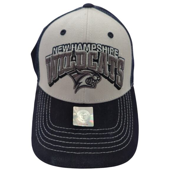 NWT UNH University of New Hampshire Wildcats Wool Blend Adjustable Baseball Cap - Picture 1 of 7